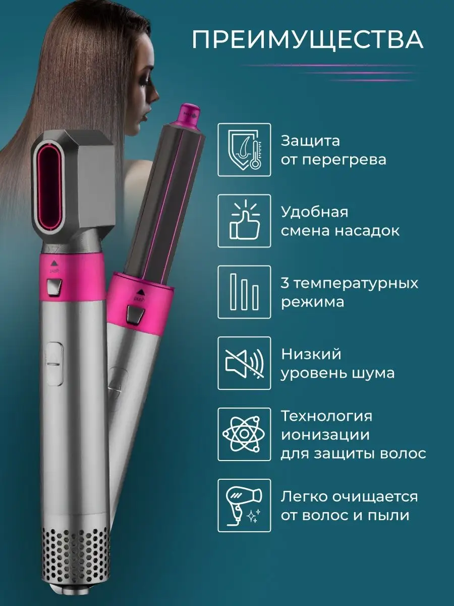Характеристики фена-стайлера